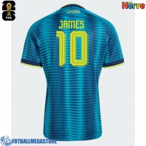 Fotballdrakt Herre Colombia James Rodriguez #10 Bortedrakt VM 2026 Kortermet
